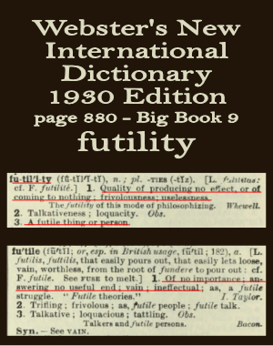 Wester's definition of futility