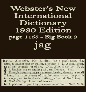 Wester's definition of jag