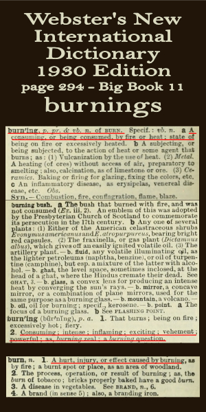 Wester's definition of burnings