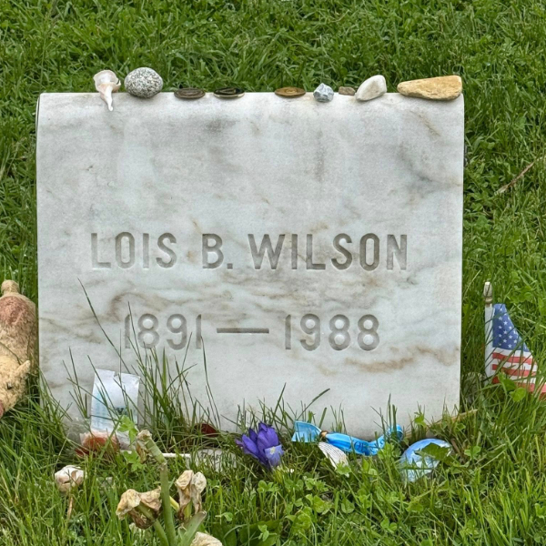Bill Wilson Grave Footstone