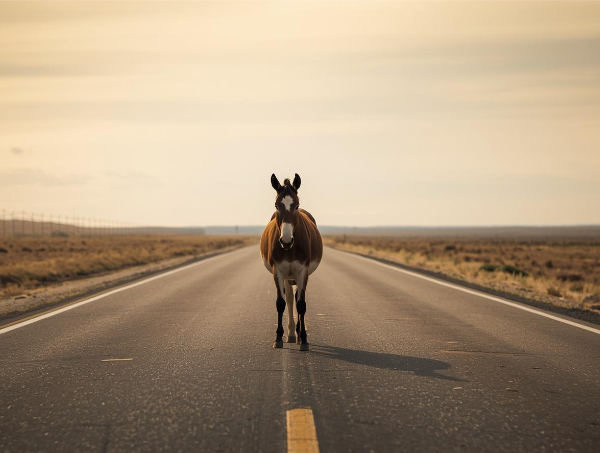 Image of middle of the road
