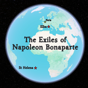 Map of Elba and St Helena